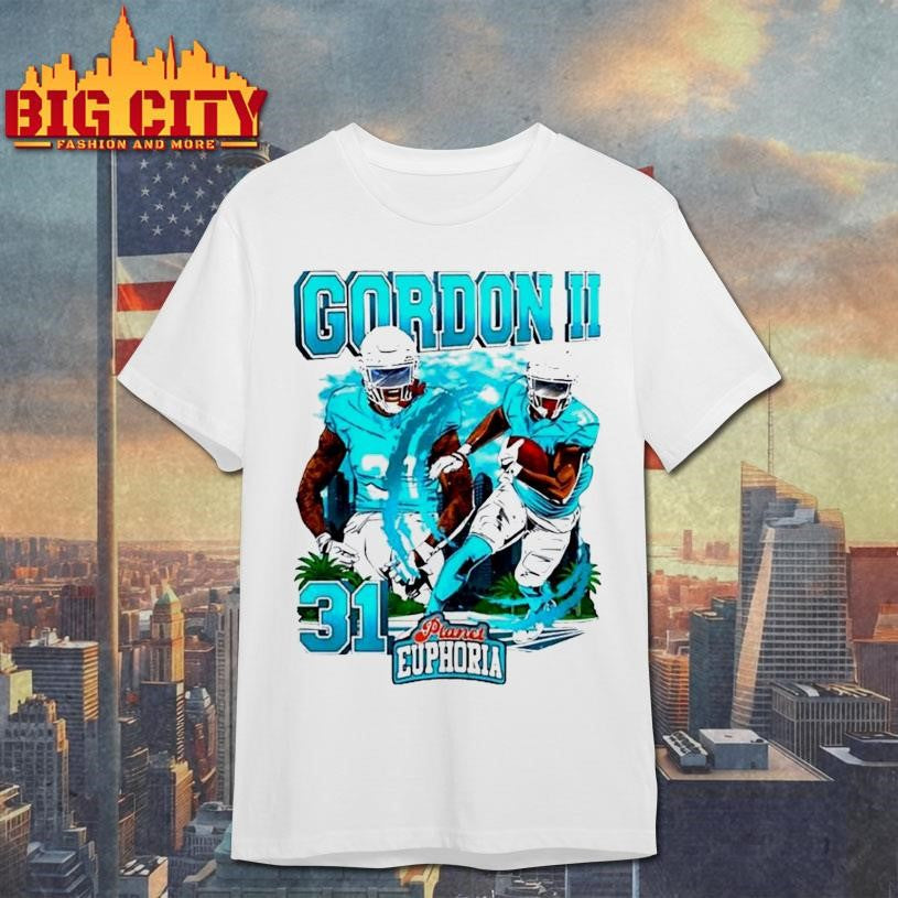 Ollie Gordon II Miami Dolphins player comic Shirt Unisex T-shirt, Sweatshirt, Hoodie, Long Sleeve Tee - T-Shirt, Sweatshirt, Hoodie