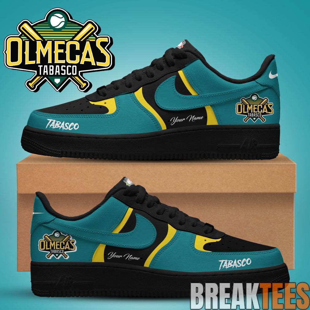 Olmecas Custom Air Force 1 Shoes Unisex T-shirt, Sweatshirt, Hoodie, Long Sleeve Tee - T-Shirt, Sweatshirt, Hoodie