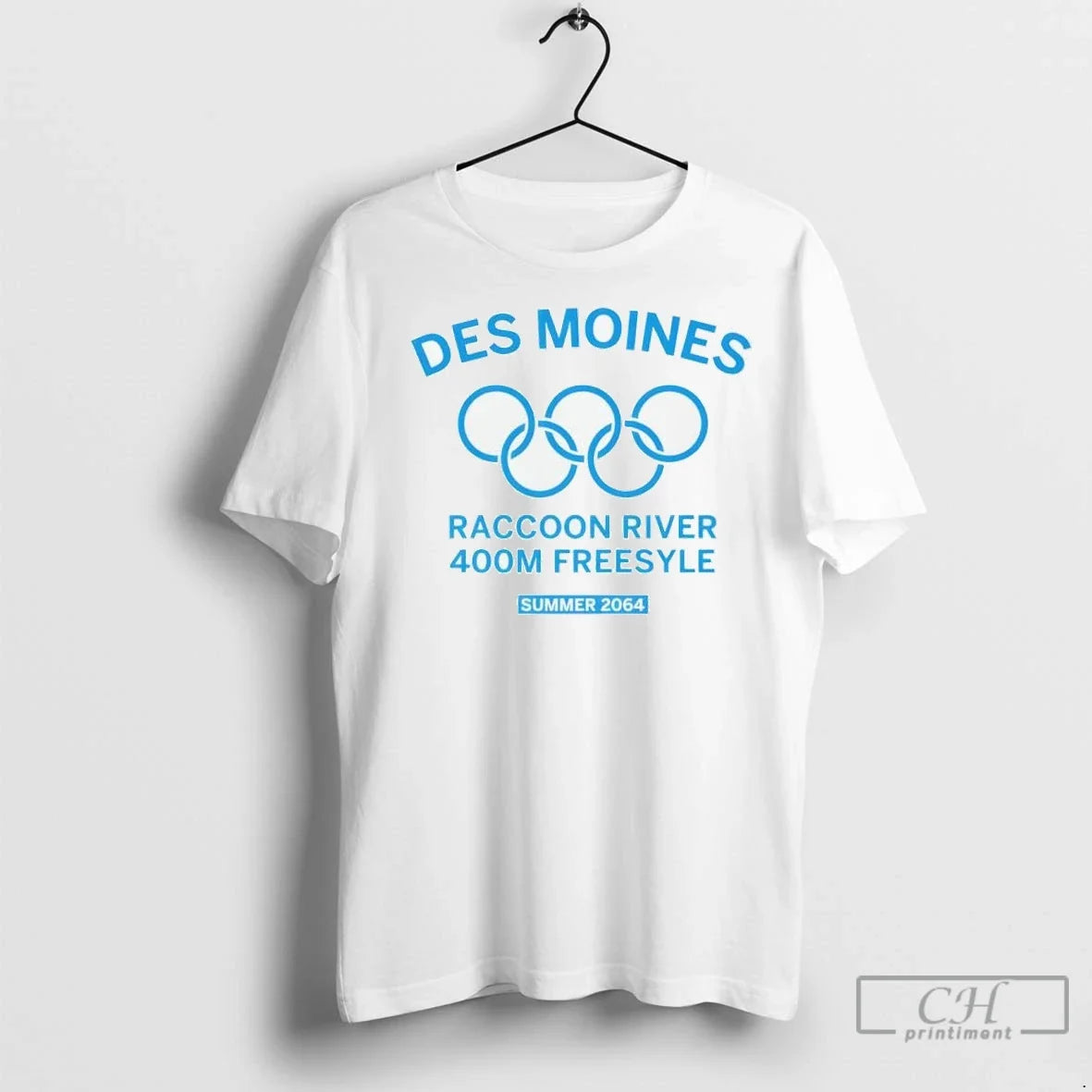 Olympic Midwest Des Moines Raccoon River 400m Freestyle Summer 2064 T Shirts Unisex T-shirt, Sweatshirt, Hoodie, Long Sleeve Tee - T-Shirt, Sweatshirt, Hoodie