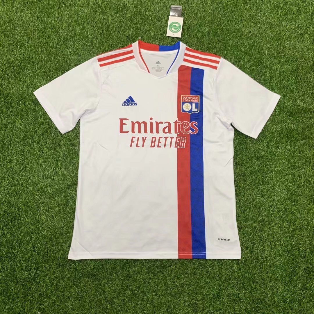 Olympique Lyonnais 21-22 Thai Edition 1 Style 2 Soccer Jersey sports jersey product view 1