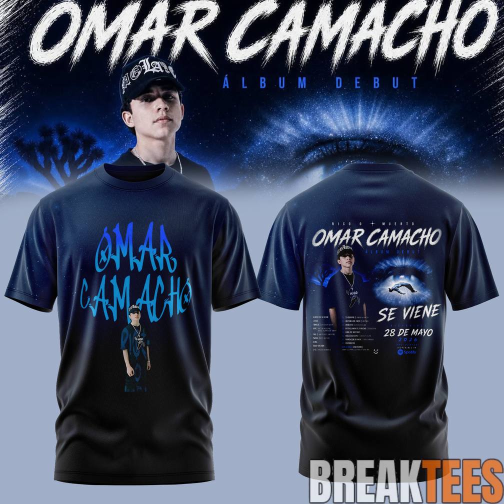 Omar Camacho OC1 Album Debut Shirt Unisex T-shirt, Sweatshirt, Hoodie, Long Sleeve Tee - T-Shirt, Sweatshirt, Hoodie