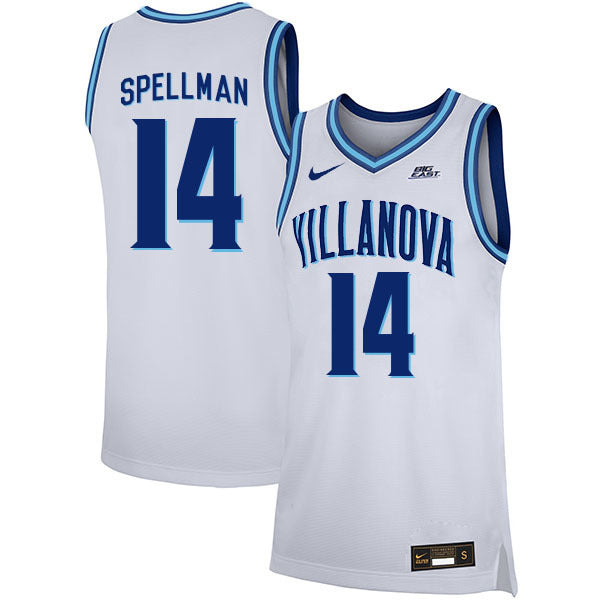 Omari Spellman 14 White College Football Jersey football jersey product view 1