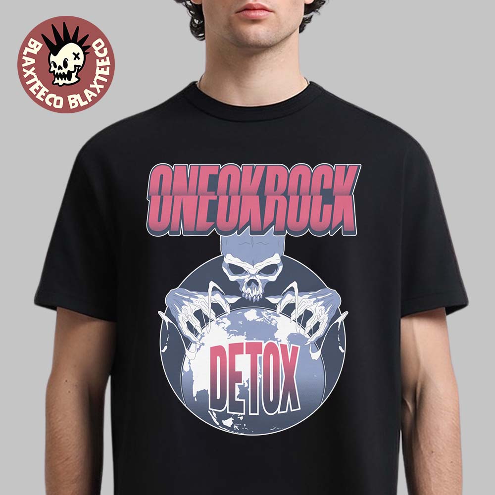 One OK Rock Detox World Skeleton T-Shirt Unisex T-shirt, Sweatshirt, Hoodie, Long Sleeve Tee - T-Shirt, Sweatshirt, Hoodie