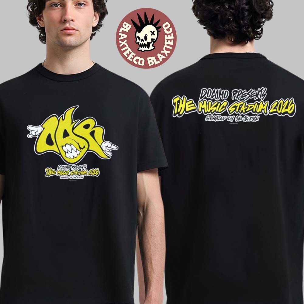 One Ok Rock Docomo Presents The Music Stadium 2026 Merch Yellow Logo T-Shirt Unisex T-shirt, Sweatshirt, Hoodie, Long Sleeve Tee - T-Shirt, Sweatshirt, Hoodie