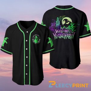 Oogie Boogie Baseball Jersey, Oogie Boogie Nightmare Before Christmas Shirt baseball jersey product view 1