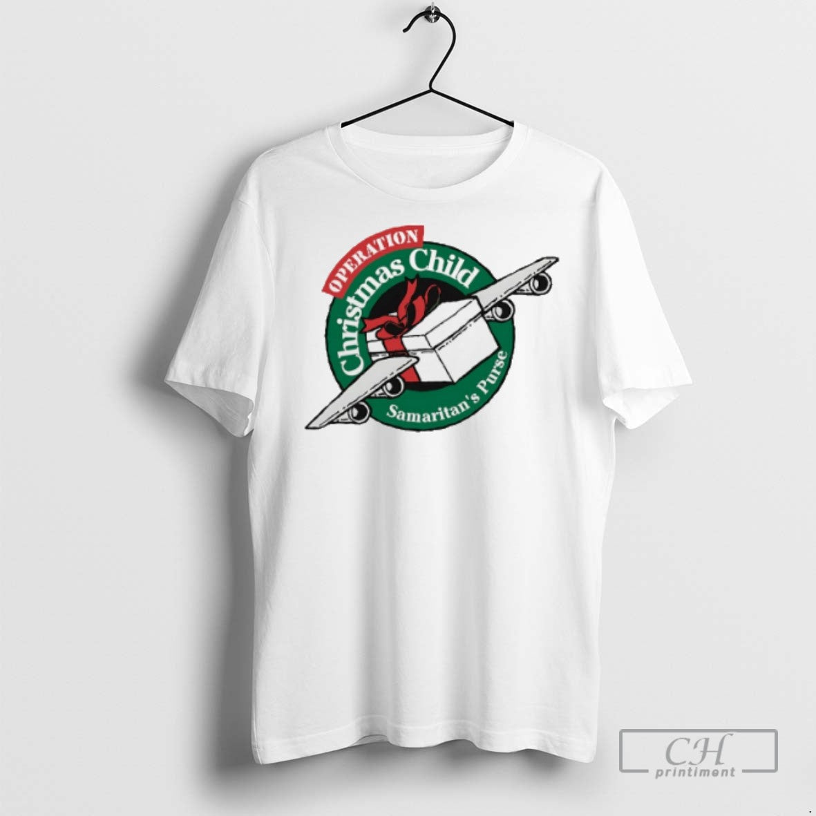 Operation Christmas Child Samaritans Purse Logo T Shirts Unisex T-shirt, Sweatshirt, Hoodie, Long Sleeve Tee - T-Shirt, Sweatshirt, Hoodie