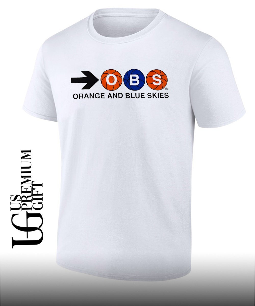 Orange and Blue Skies OBS basketball 2026 NBA graphic logo shirt Unisex T-shirt, Sweatshirt, Hoodie, Long Sleeve Tee - T-Shirt, Sweatshirt, Hoodie