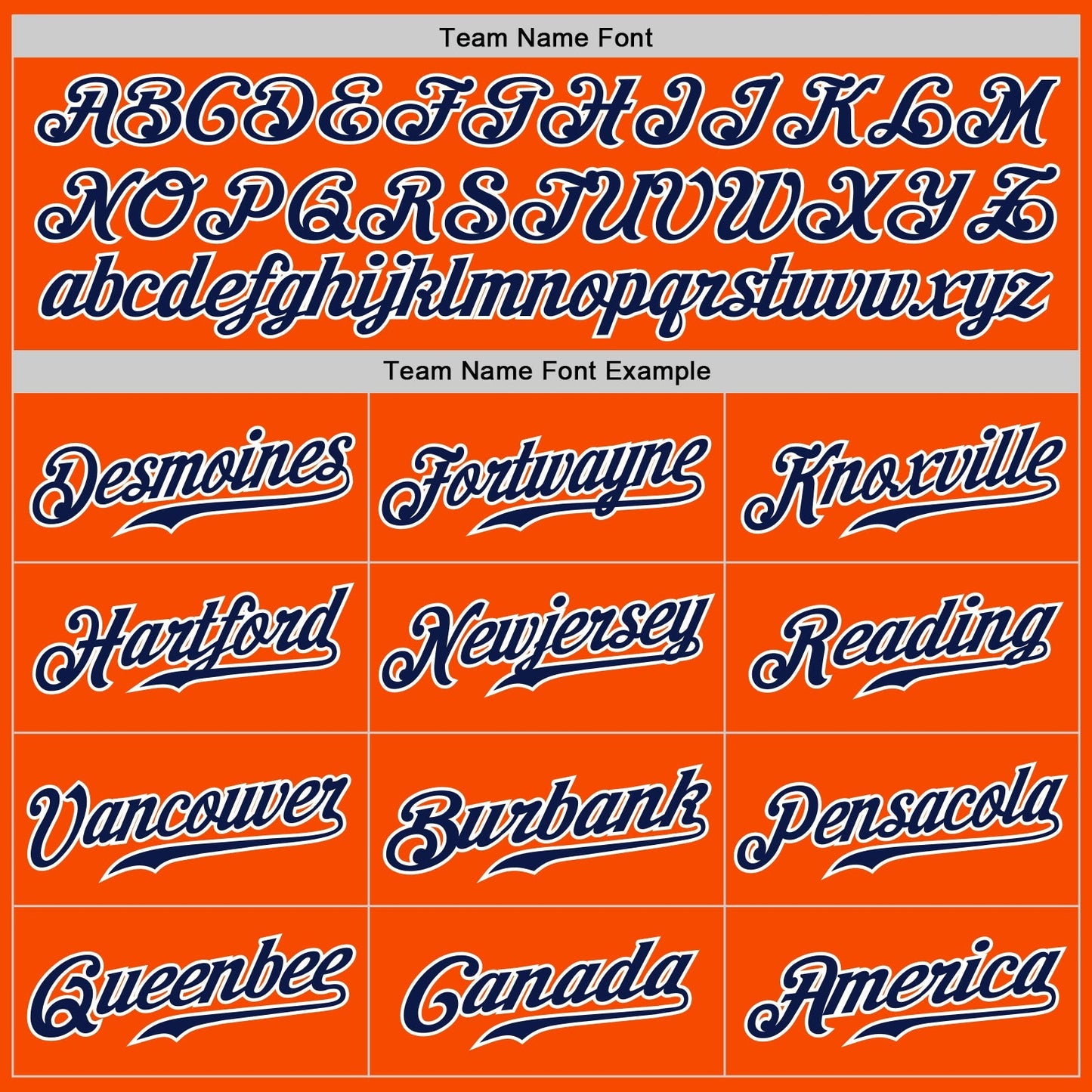 Custom Orange White Pinstripe Navy-White Authentic Baseball Jersey baseball jersey product view 5