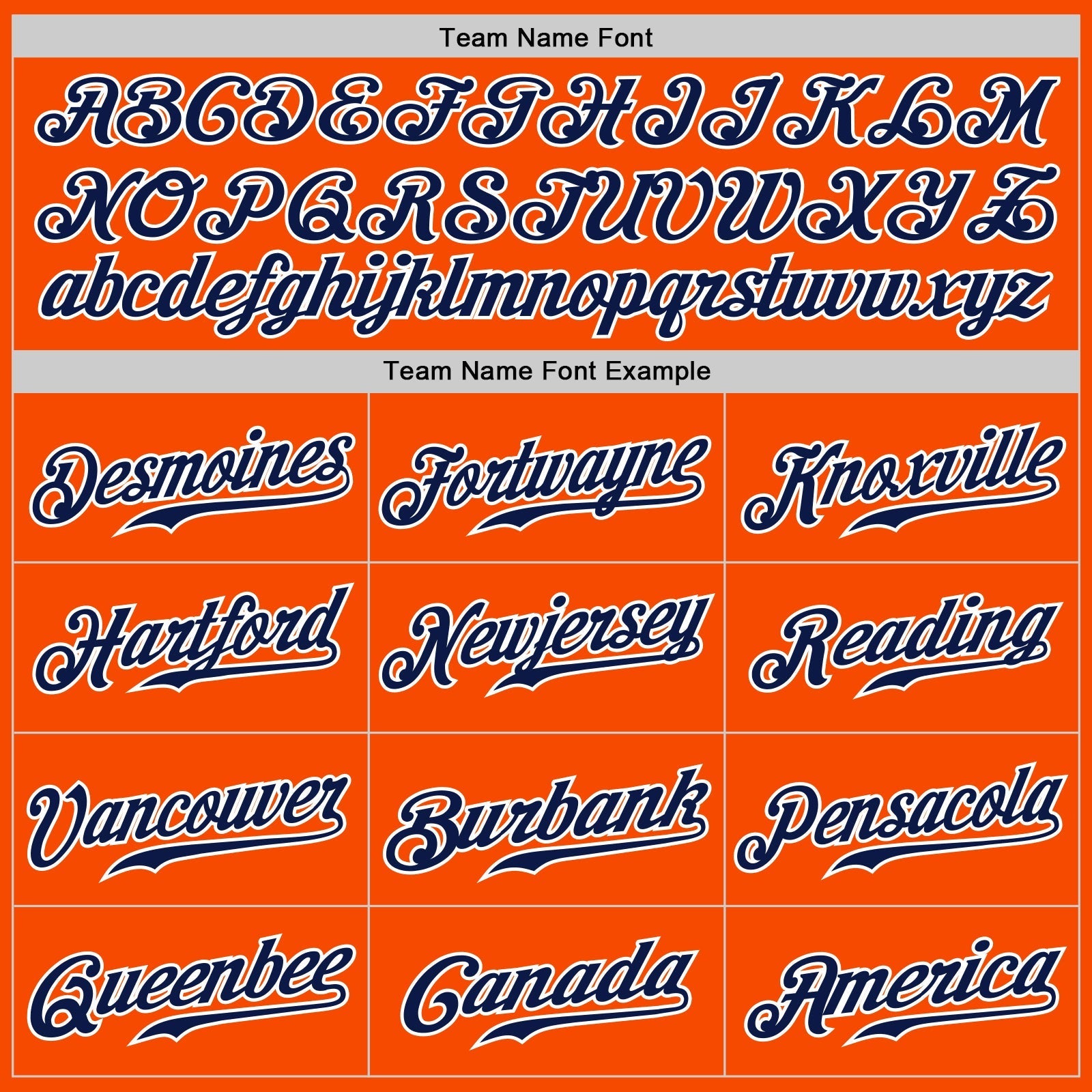 Custom Orange White Pinstripe Navy-White Authentic Baseball Jersey baseball jersey product view 5