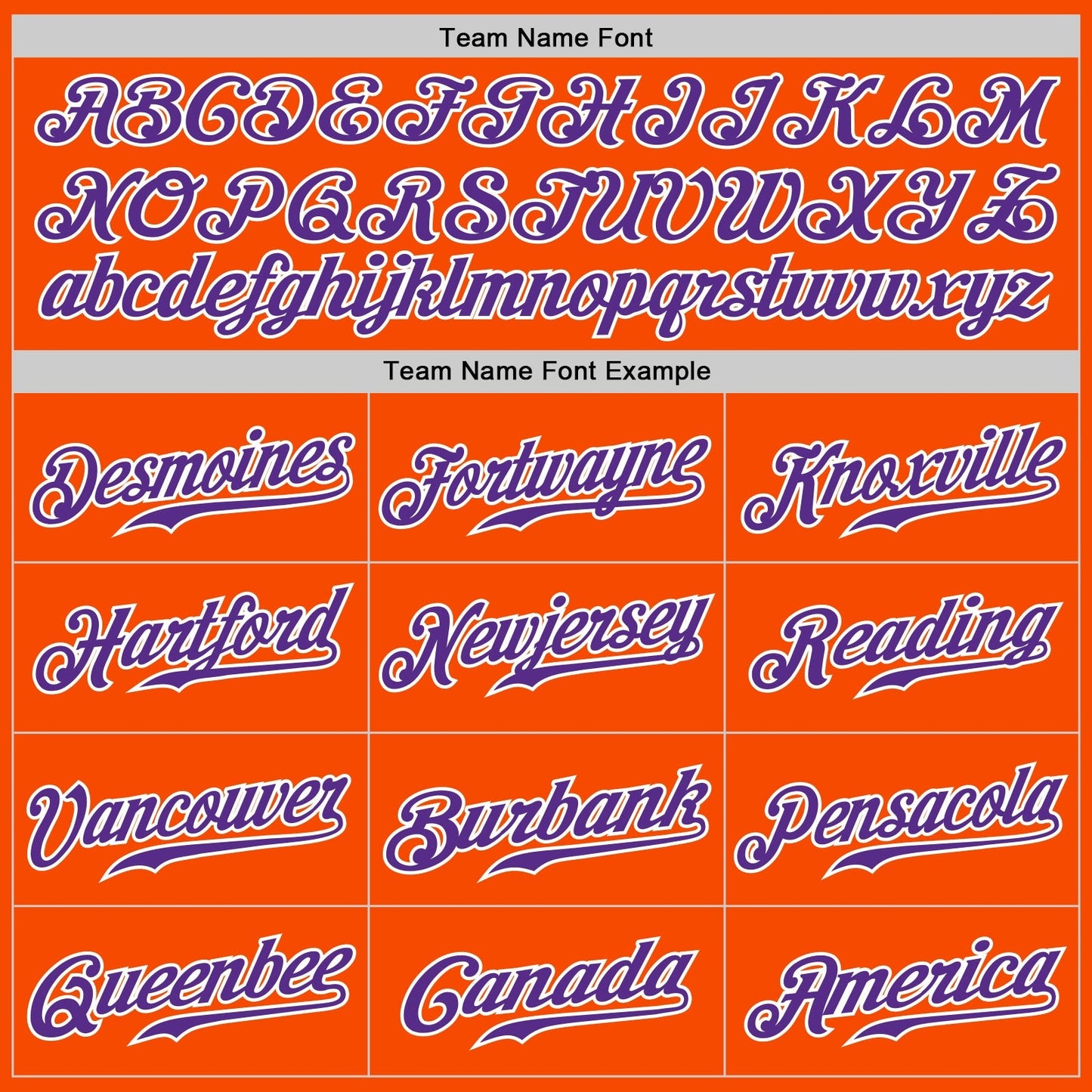 Custom Orange White Pinstripe Purple-White Authentic Baseball Jersey baseball jersey product view 5