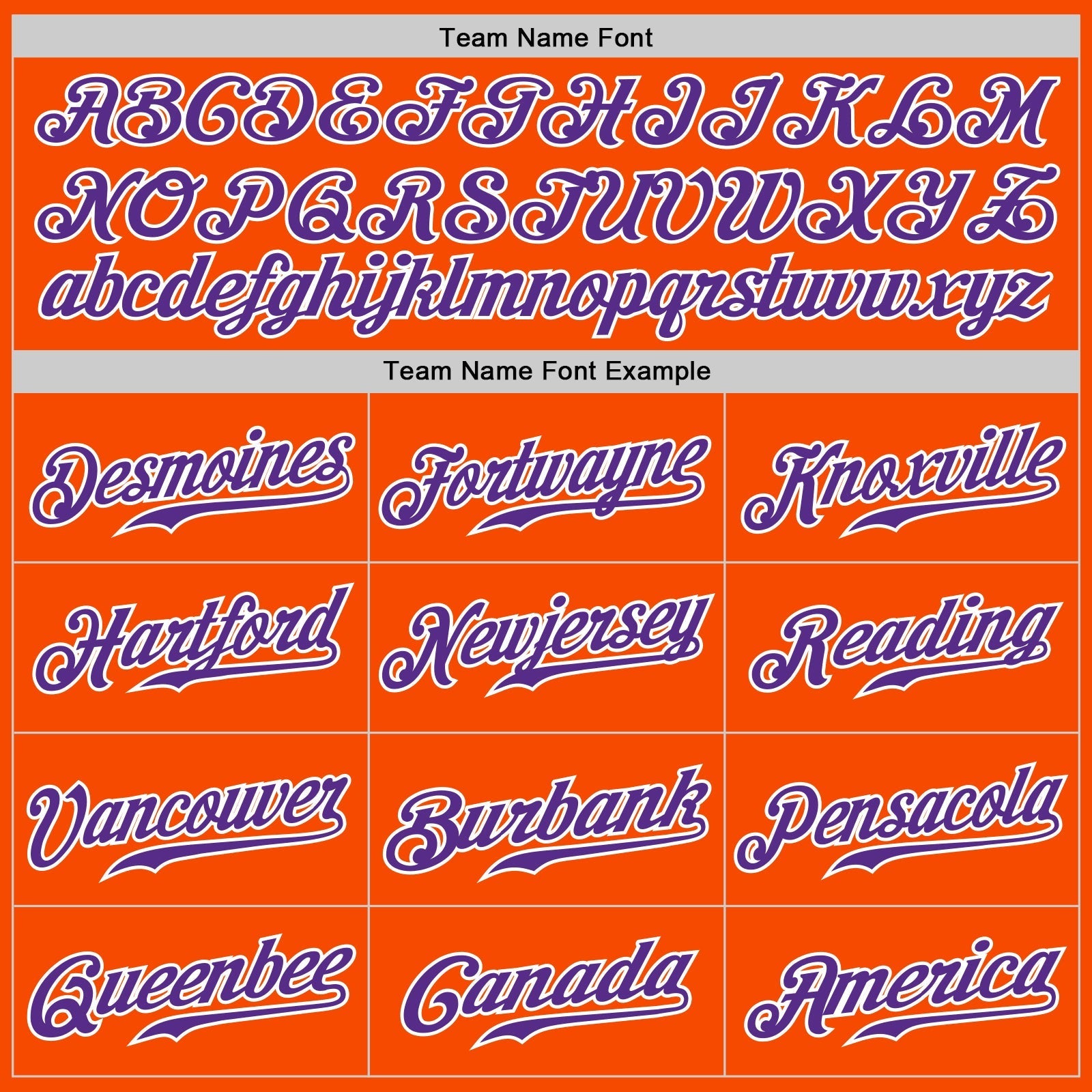 Custom Orange White Pinstripe Purple-White Authentic Baseball Jersey baseball jersey product view 5