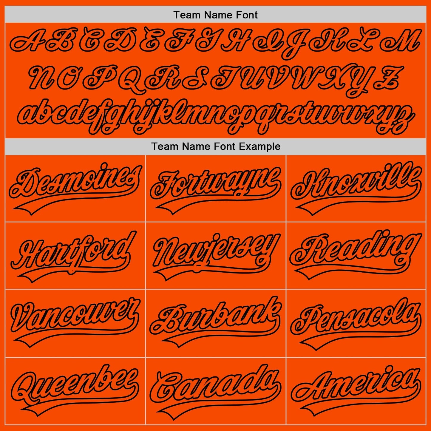 Custom Orange Orange-Black Authentic Baseball Jersey baseball jersey product view 4