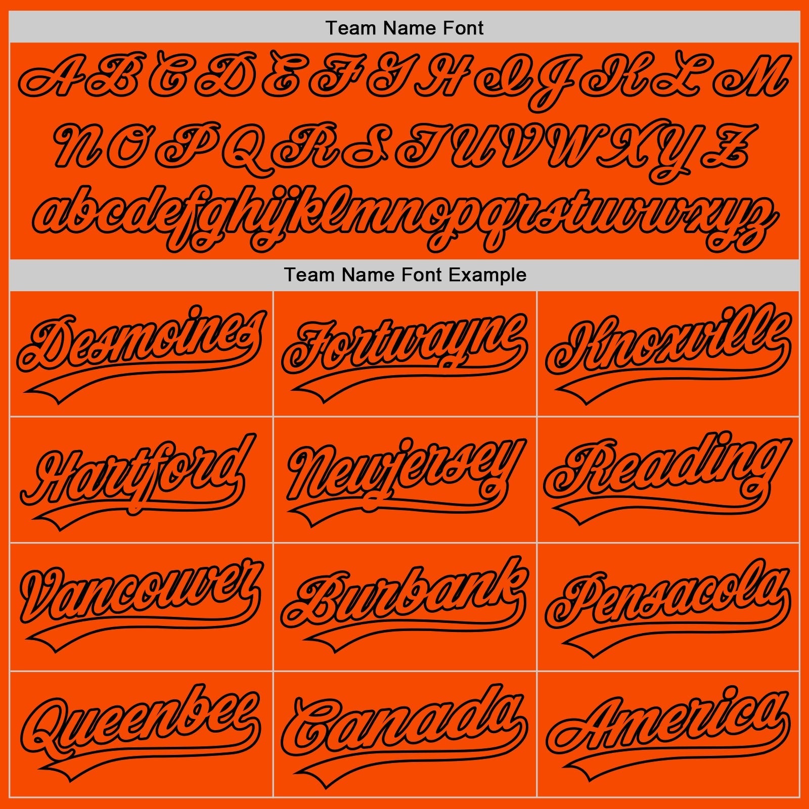 Custom Orange Orange-Black Authentic Baseball Jersey baseball jersey product view 4