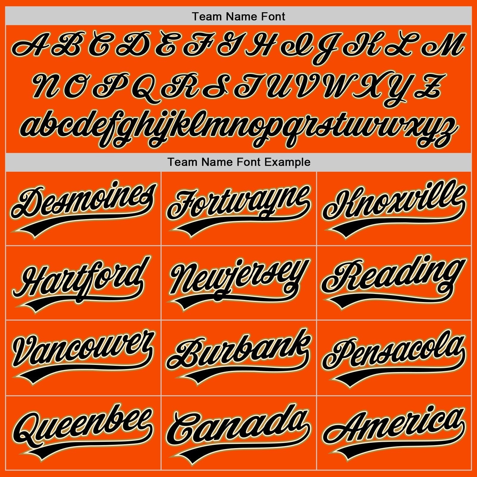 Custom Orange Black Cream-Old Gold Authentic Baseball Jersey baseball jersey product view 4