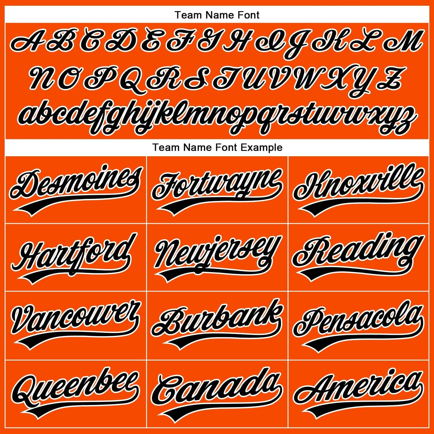 Custom Orange White Pinstripe Black Authentic Baseball Jersey baseball jersey product view 5