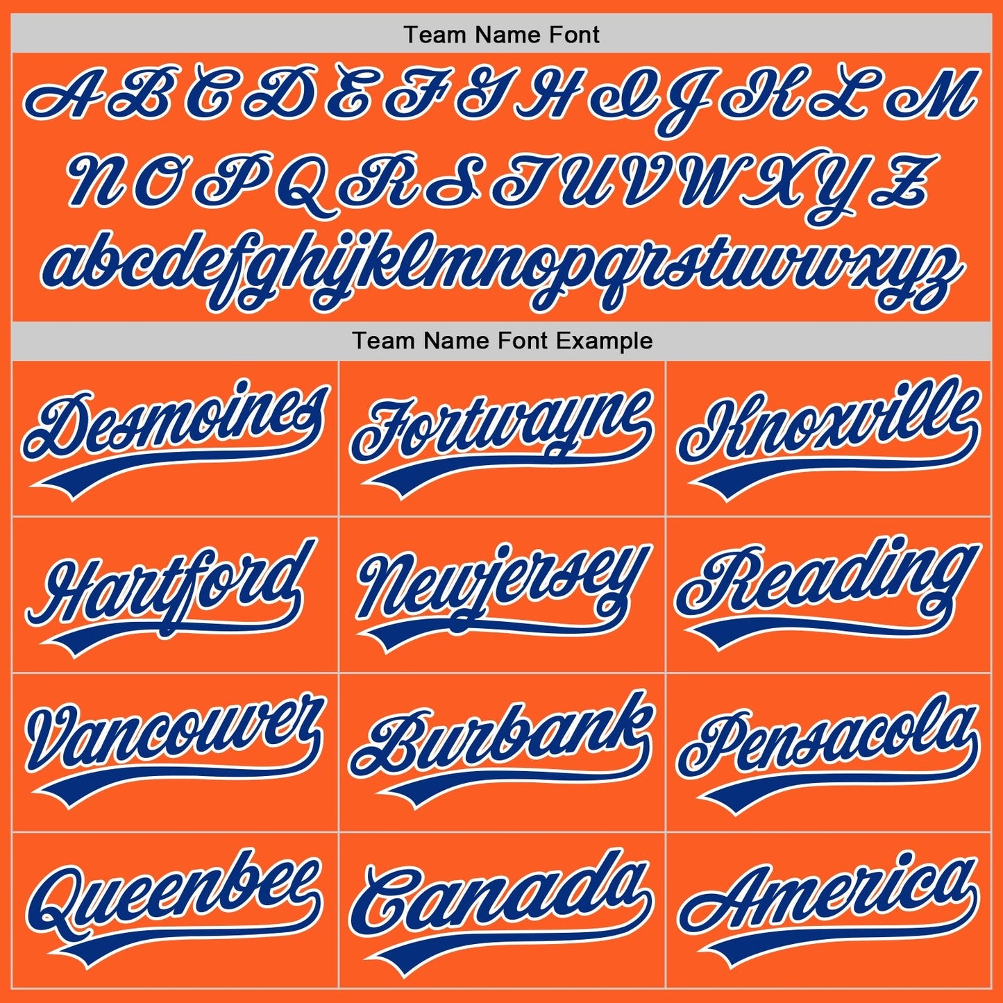 Custom Orange Royal-White Authentic Throwback Baseball Jersey baseball jersey product view 4