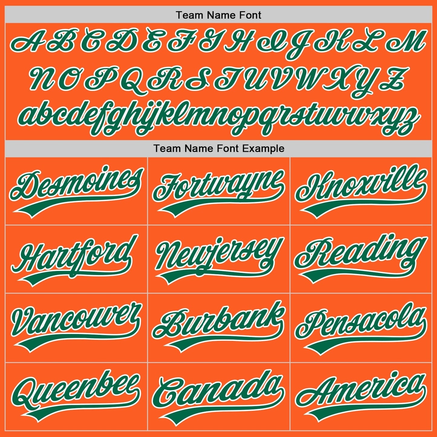 Custom Orange Kelly Green-White Authentic Throwback Baseball Jersey baseball jersey product view 4