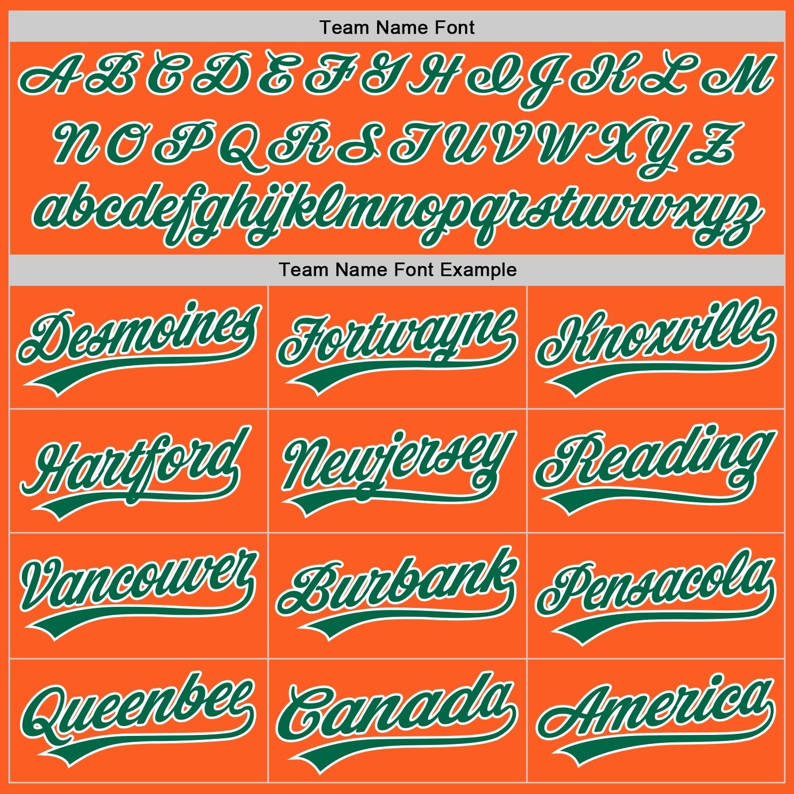 Custom Orange Kelly Green-White Authentic Throwback Baseball Jersey baseball jersey product view 4