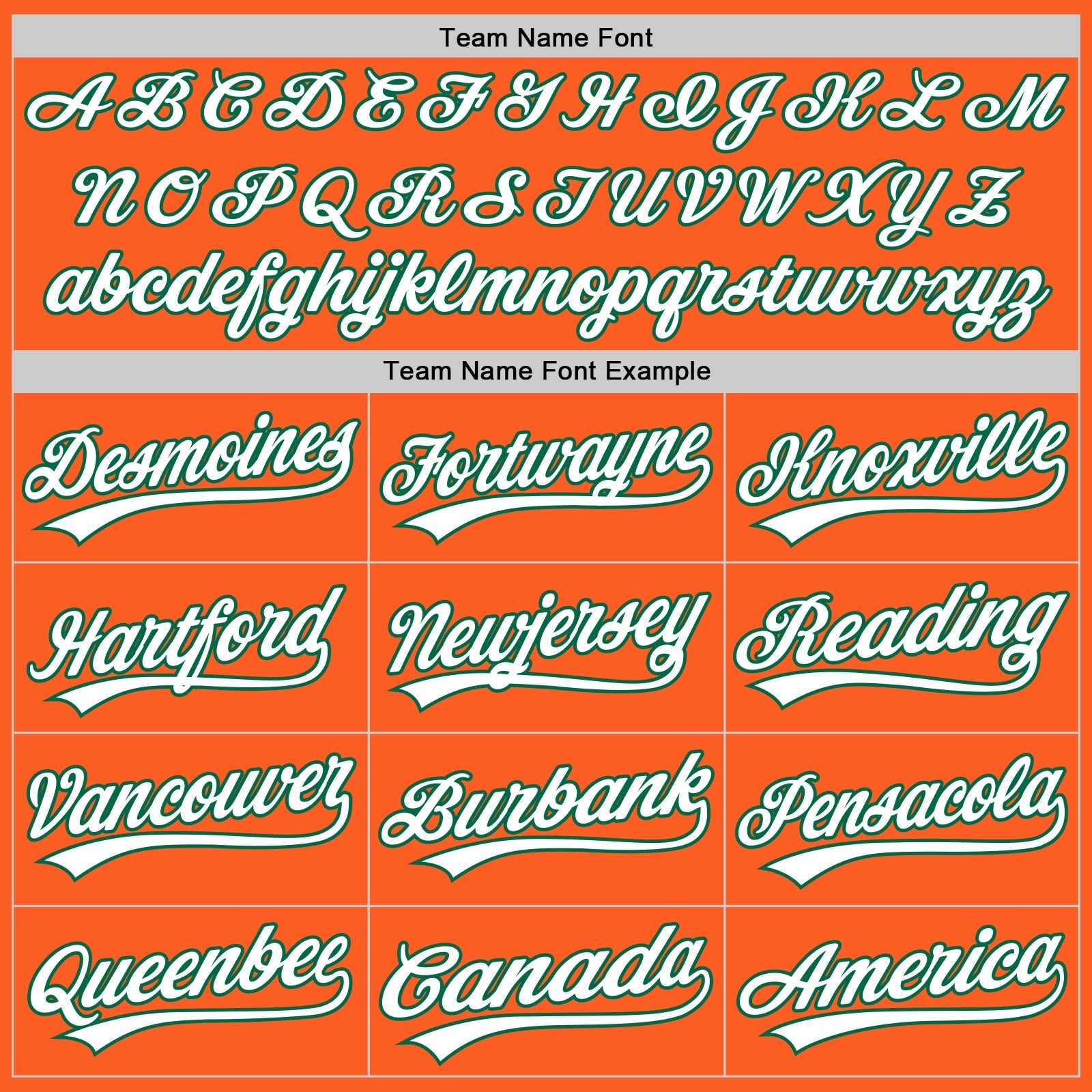 Custom Orange White-Kelly Green Authentic Throwback Baseball Jersey baseball jersey product view 4