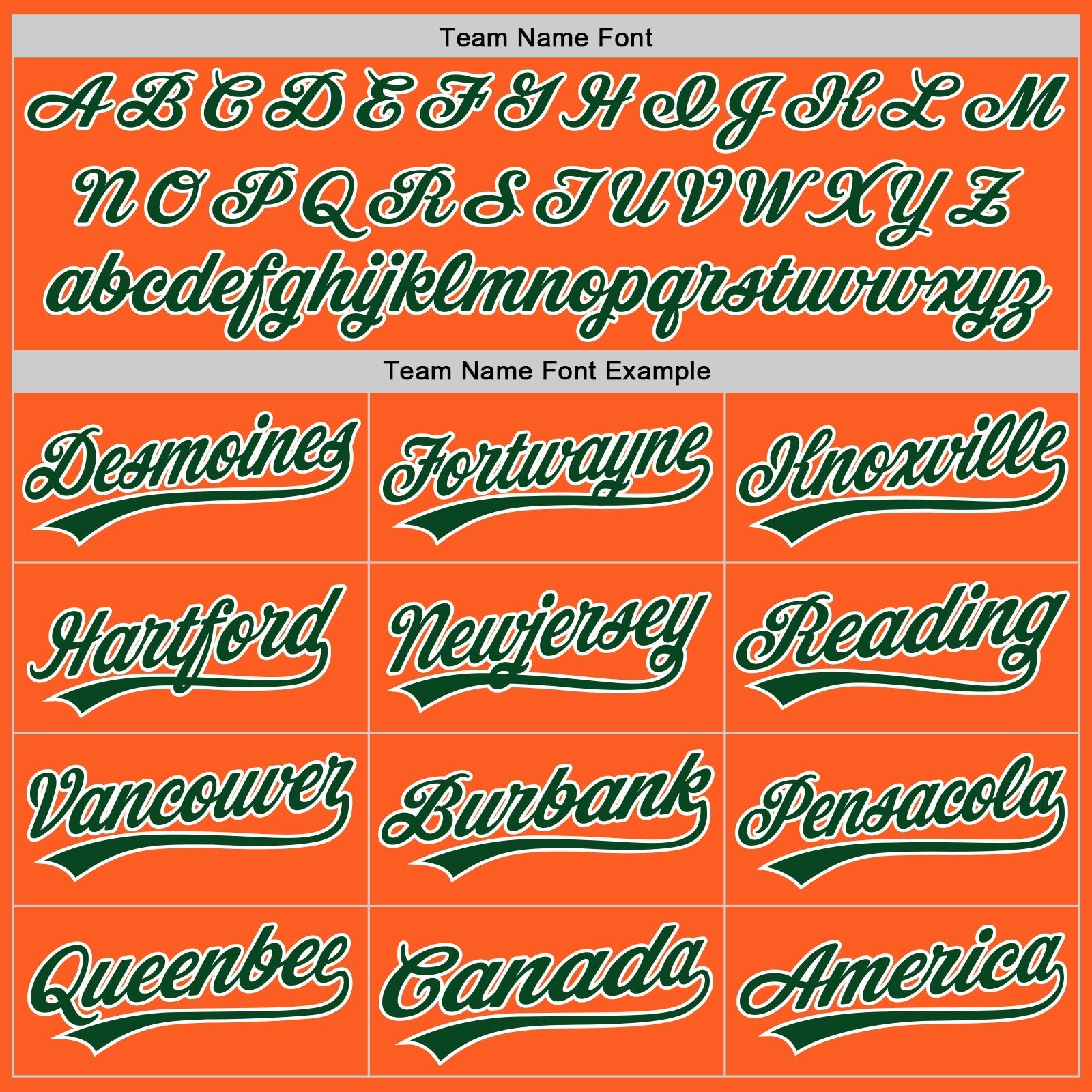 Custom Orange Green-White Authentic Throwback Baseball Jersey baseball jersey product view 4