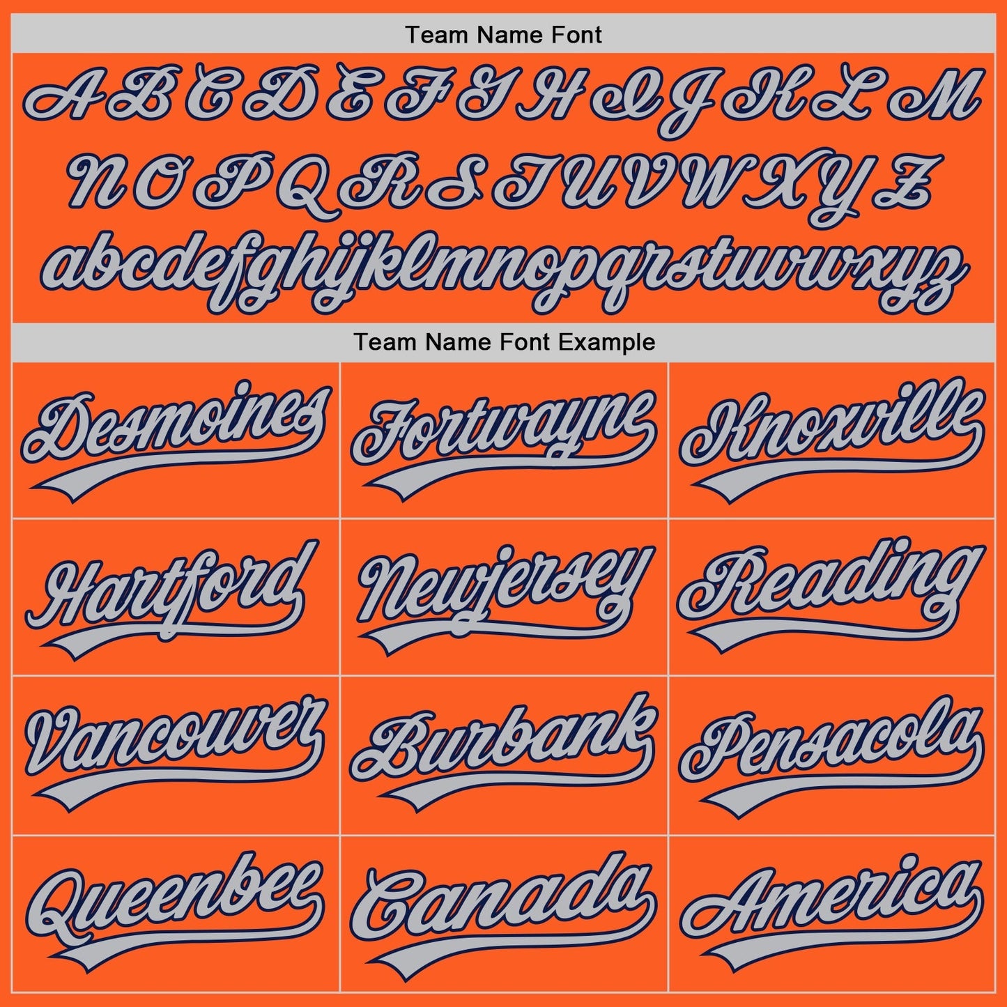 Custom Orange Navy-Gray Authentic Throwback Baseball Jersey baseball jersey product view 4