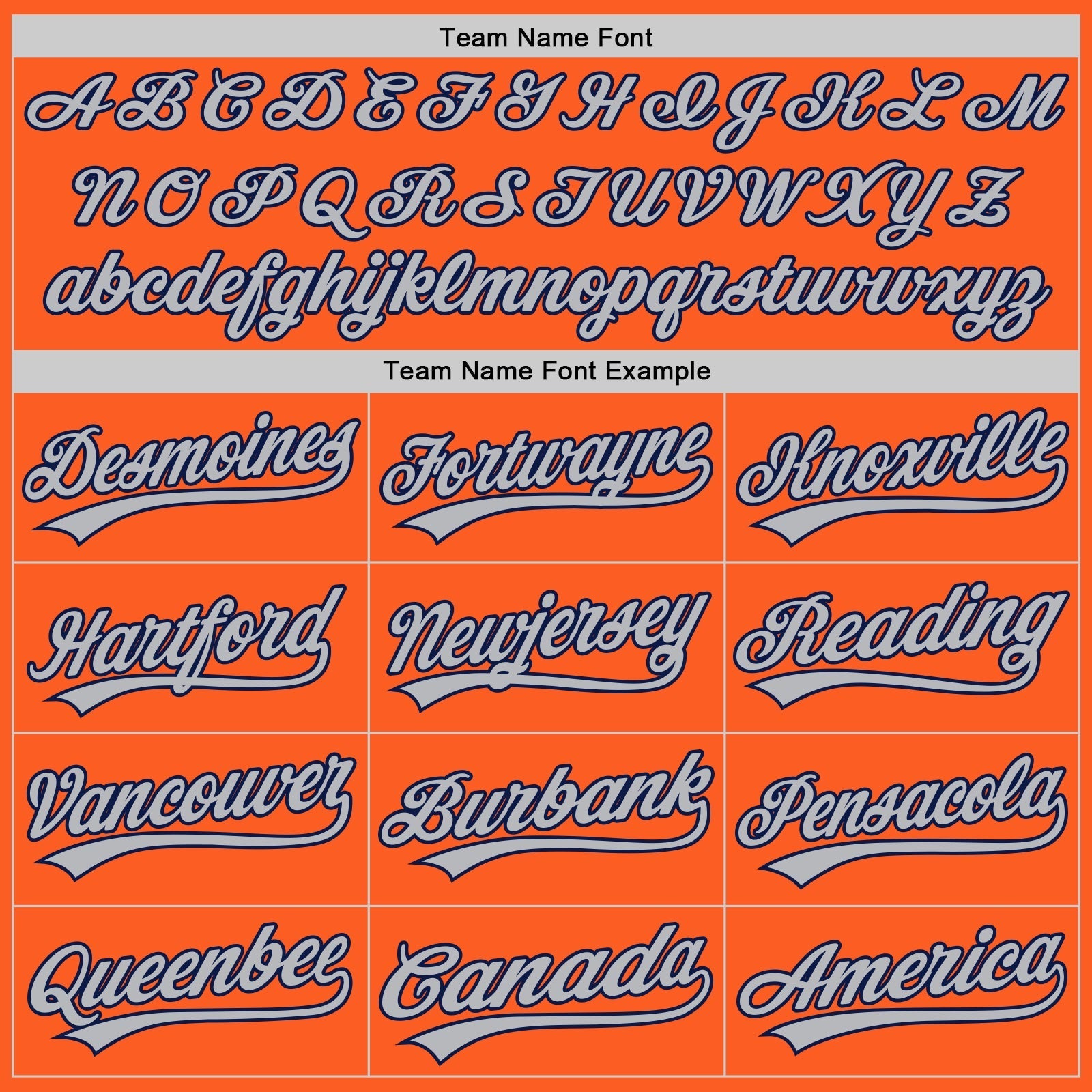 Custom Orange Navy-Gray Authentic Throwback Baseball Jersey baseball jersey product view 4