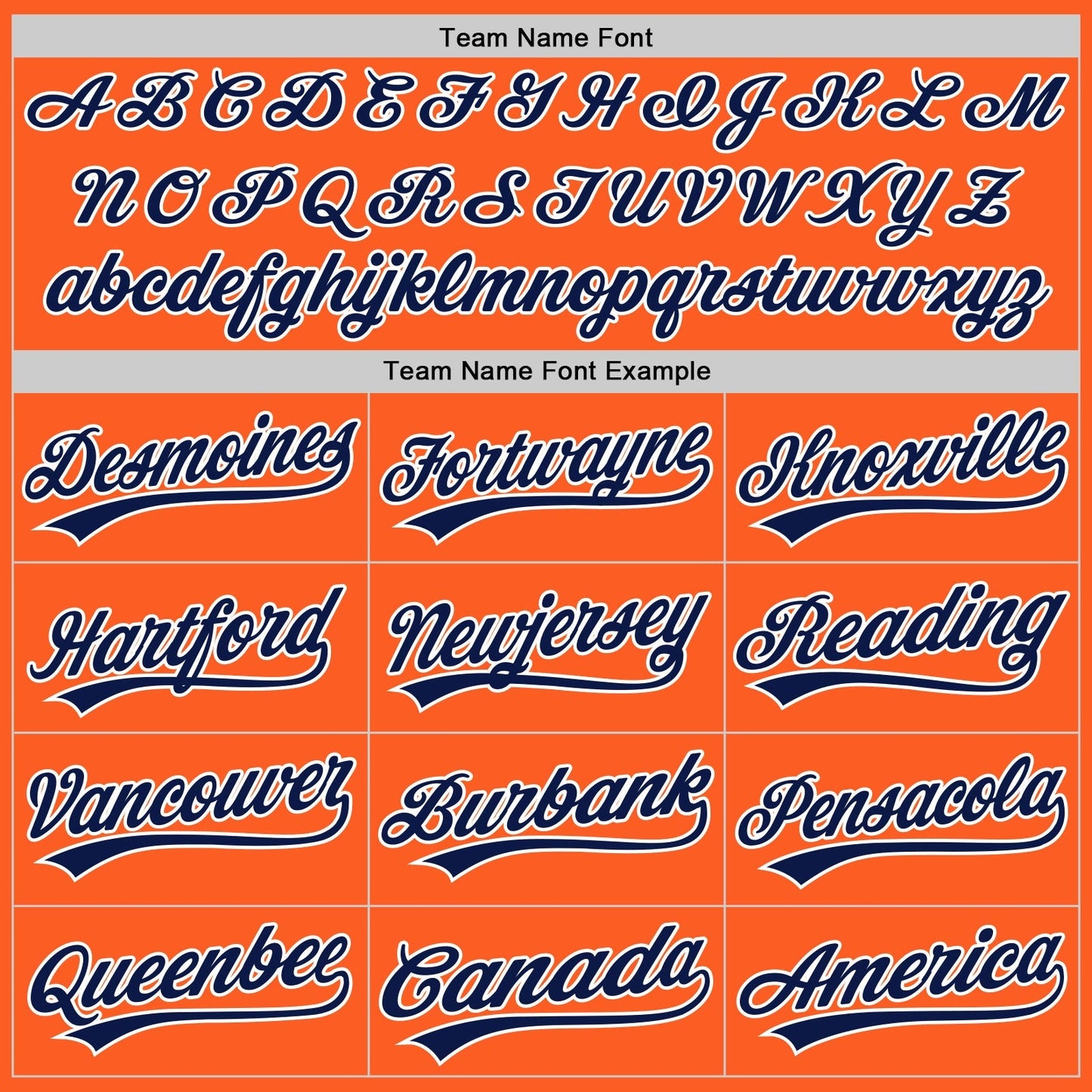 Custom Orange Navy-White Authentic Throwback Baseball Jersey baseball jersey product view 4