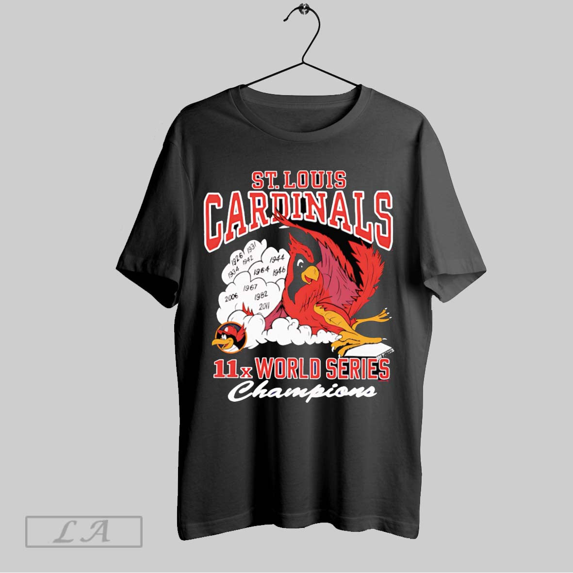 Original 11x World Series Champions St Louis Cardinals Unisex T-shirt, Sweatshirt, Hoodie, Long Sleeve Tee - T-Shirt, Sweatshirt, Hoodie