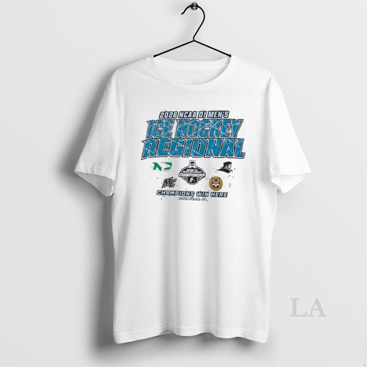Original 2026 Ncaa Di Mens Ice Hockey Sioux Falls Regional 4 Teams Unisex T-shirt, Sweatshirt, Hoodie, Long Sleeve Tee - T-Shirt, Sweatshirt, Hoodie