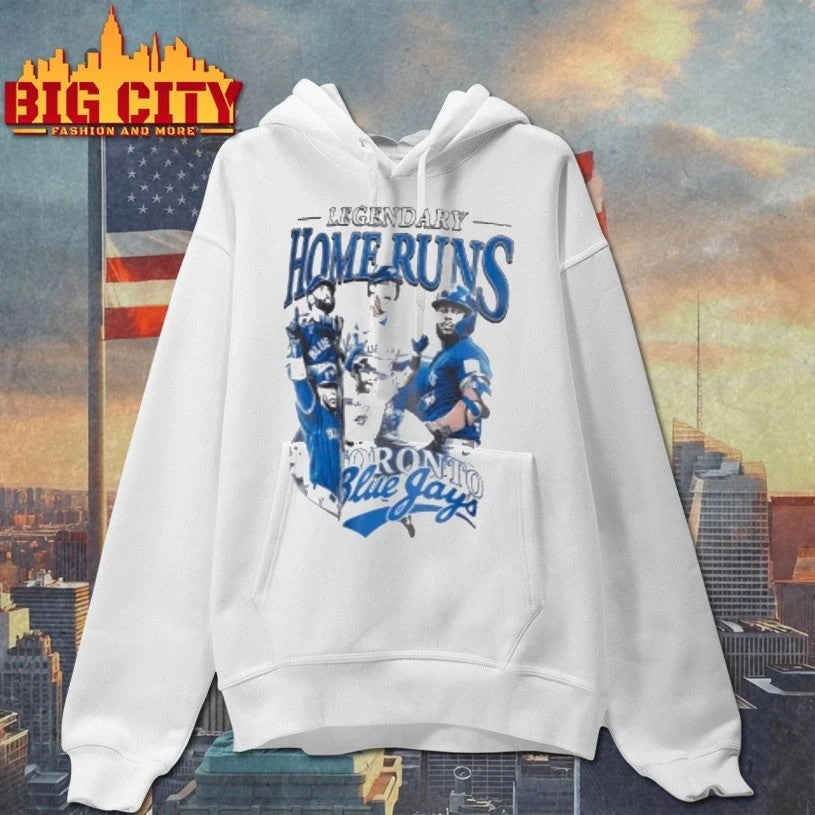 Original 2026 Toronto Blue Jays Legendary Home Runs - Adult & Kids T-Shirts, Sweatshirts & Hoodies apparel design preview 2