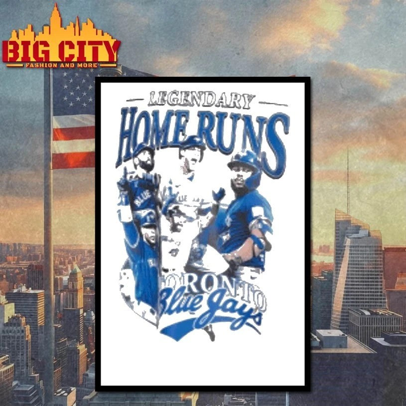 Original 2026 Toronto Blue Jays Legendary Home Runs - Adult & Kids T-Shirts, Sweatshirts & Hoodies apparel design preview 4