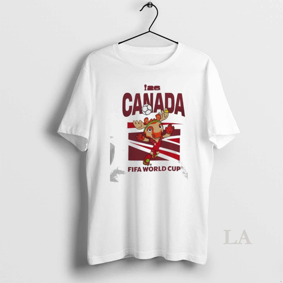 Original 2026 World Cup Canada Mascot White Unisex T-shirt, Sweatshirt, Hoodie, Long Sleeve Tee - T-Shirt, Sweatshirt, Hoodie