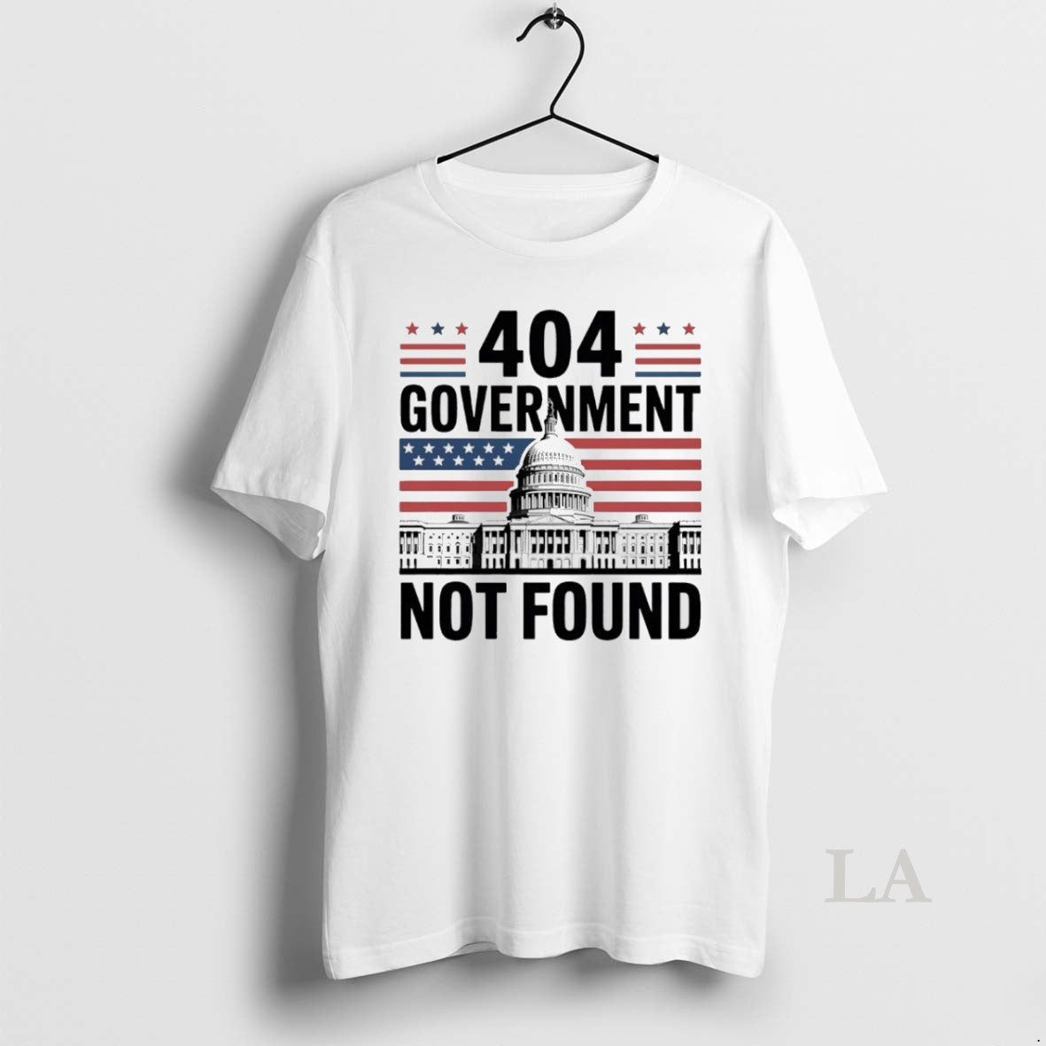 Original 404 Government Not Found 2025 White House Unisex T-shirt, Sweatshirt, Hoodie, Long Sleeve Tee - T-Shirt, Sweatshirt, Hoodie