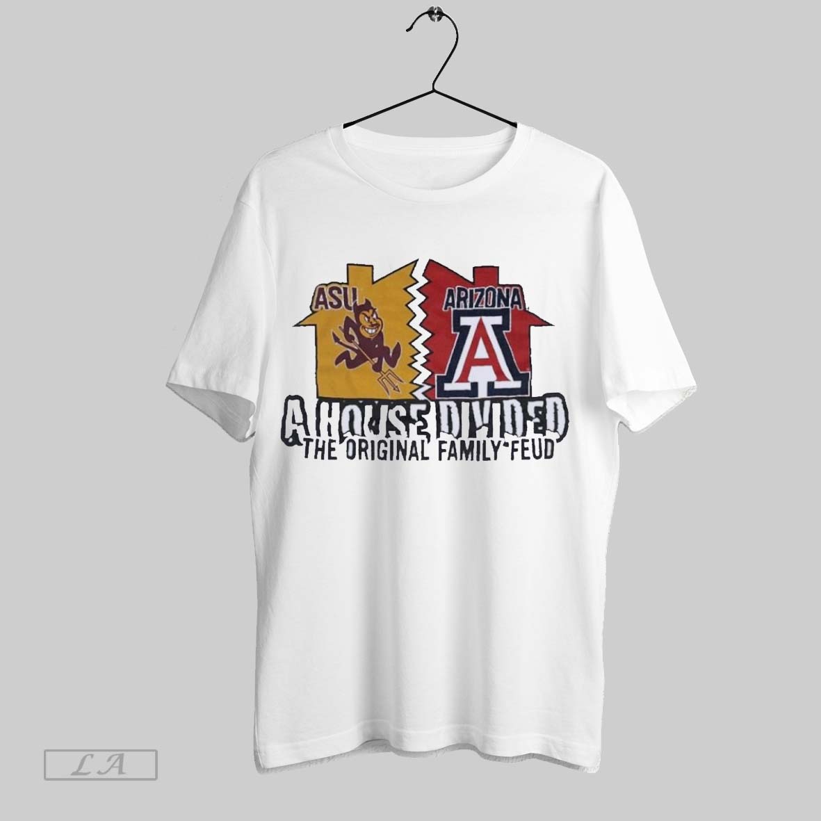 Original Asu Sun Devils Vs Arizona Wildcats A House Divided Unisex T-shirt, Sweatshirt, Hoodie, Long Sleeve Tee - T-Shirt, Sweatshirt, Hoodie