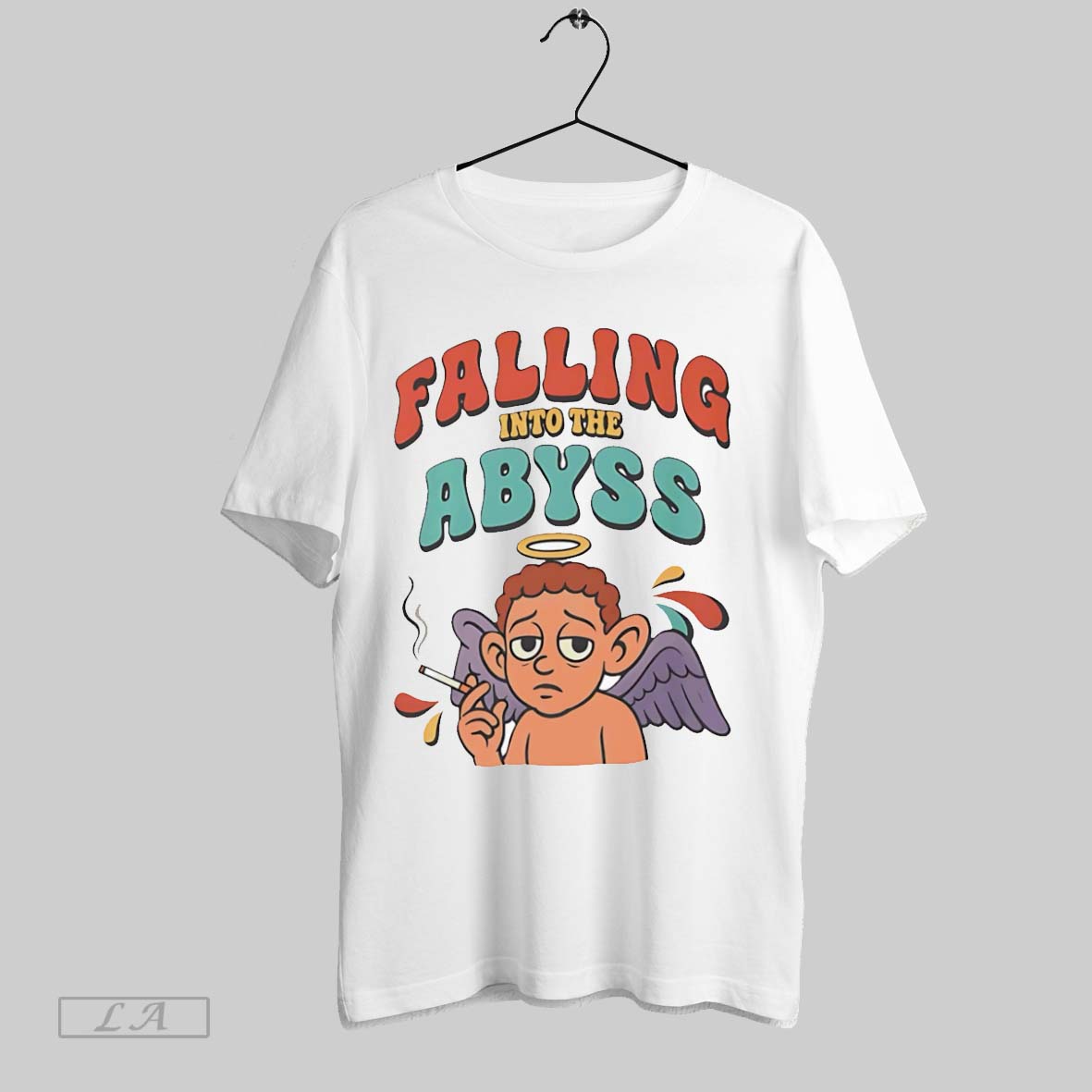 Original Abyssal Angel Falling Into The Abyss Unisex T-shirt, Sweatshirt, Hoodie, Long Sleeve Tee - T-Shirt, Sweatshirt, Hoodie