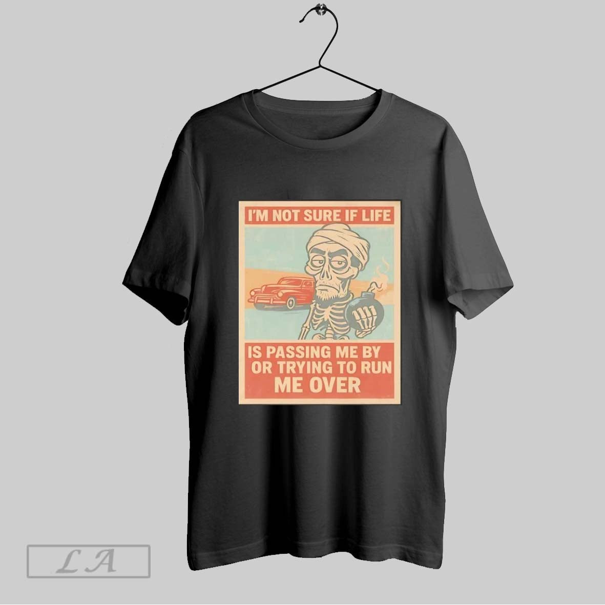 Original Achmed Im Not Sure If Life Is Passing Me Ladies Unisex T-shirt, Sweatshirt, Hoodie, Long Sleeve Tee - T-Shirt, Sweatshirt, Hoodie