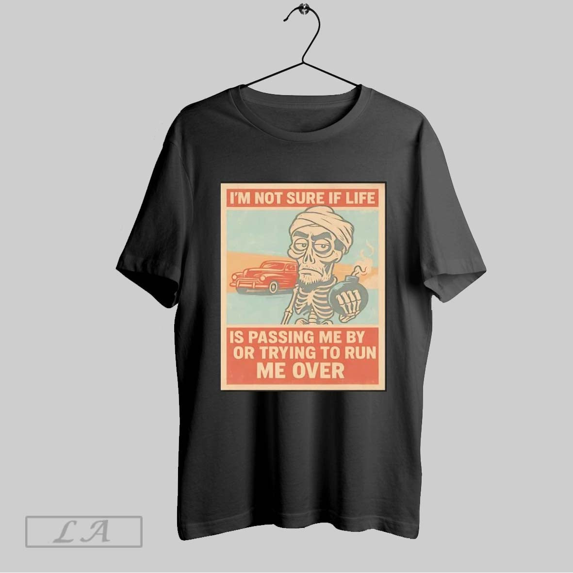 Original Achmed Im Not Sure If Life Is Passing Me Shirt Unisex T-shirt, Sweatshirt, Hoodie, Long Sleeve Tee - T-Shirt, Sweatshirt, Hoodie