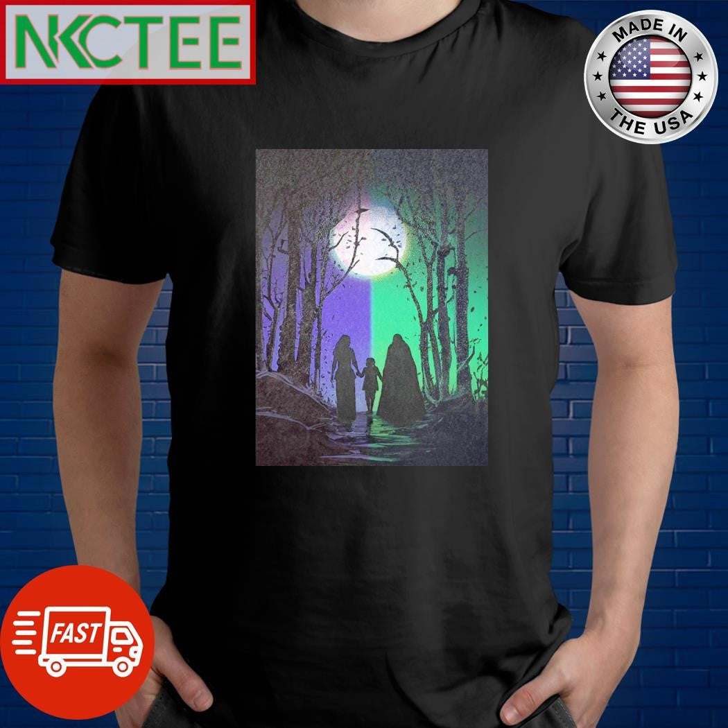 Original Agathario with Nicky moon night paint shirt Unisex T-shirt, Sweatshirt, Hoodie, Long Sleeve Tee - T-Shirt, Sweatshirt, Hoodie