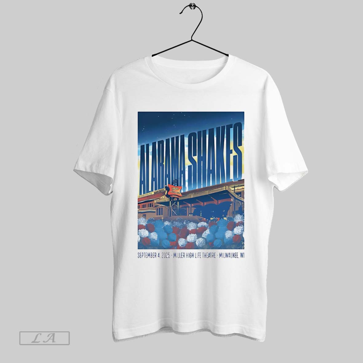 Original Alabama Shakes In Milwaukee Wi On Sept 4 2025 Unisex T-shirt, Sweatshirt, Hoodie, Long Sleeve Tee - T-Shirt, Sweatshirt, Hoodie