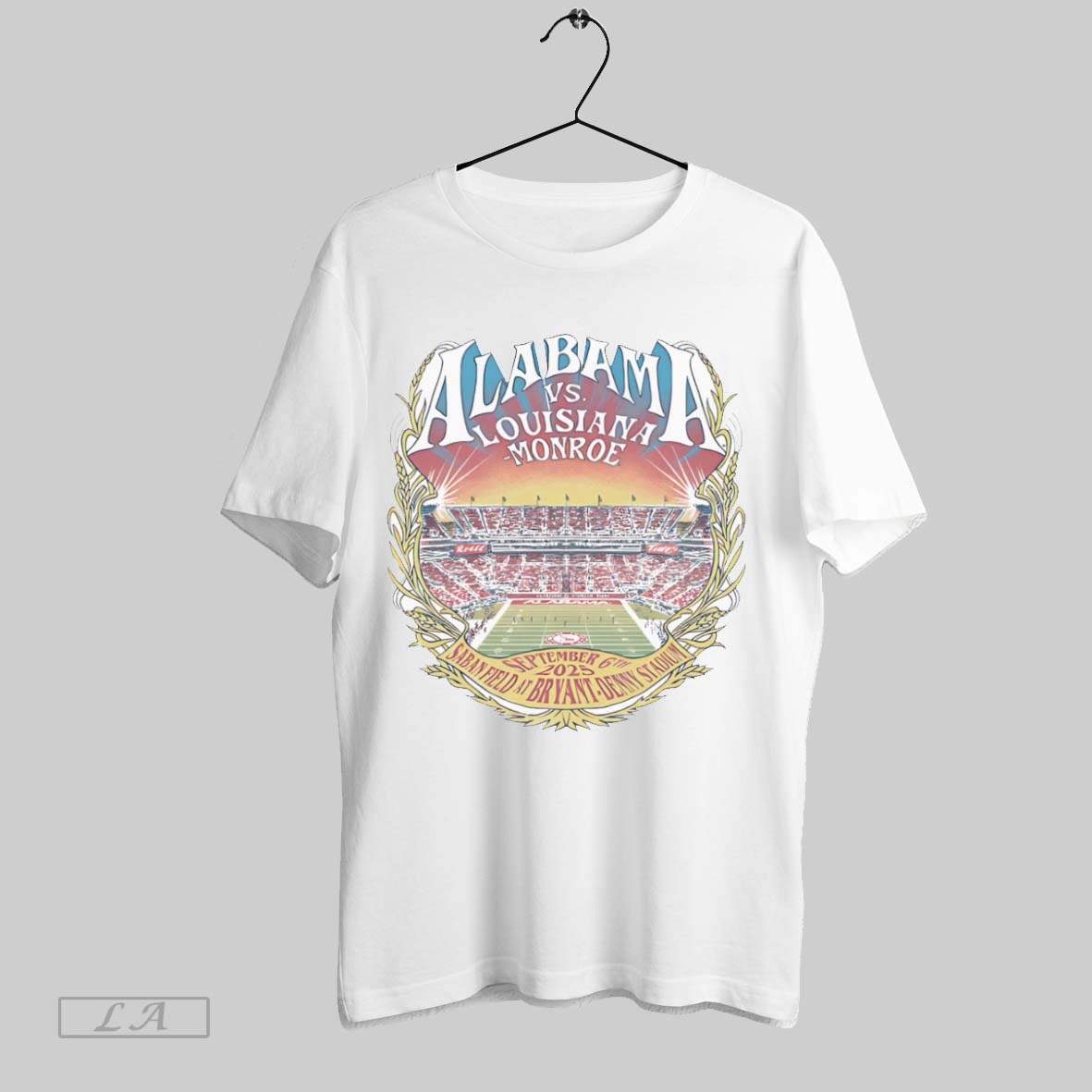 Original Alabama Vs La Monroe 2025 Monroe Unisex T-shirt, Sweatshirt, Hoodie, Long Sleeve Tee - T-Shirt, Sweatshirt, Hoodie