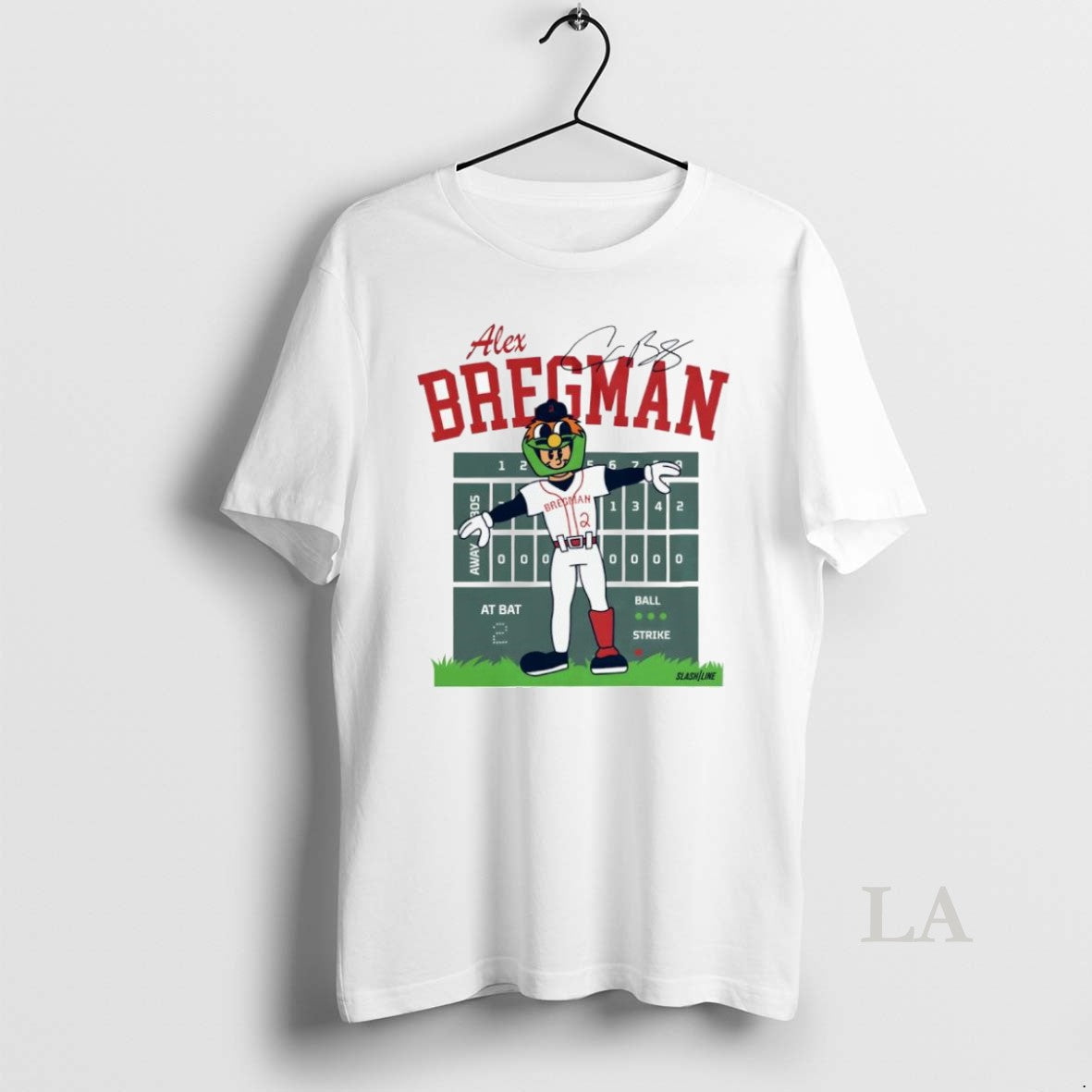 Original Alex Bregman Boston Red Sox 2 Mascot Signature Unisex T-shirt, Sweatshirt, Hoodie, Long Sleeve Tee - T-Shirt, Sweatshirt, Hoodie