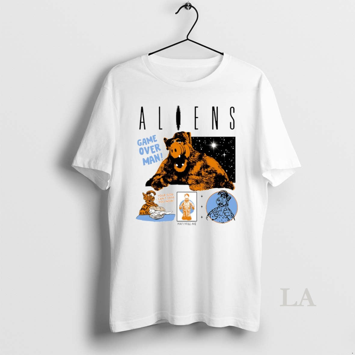 Original Alf Iens Game Over Man Circle - T-Shirt, Sweatshirt, Hoodie