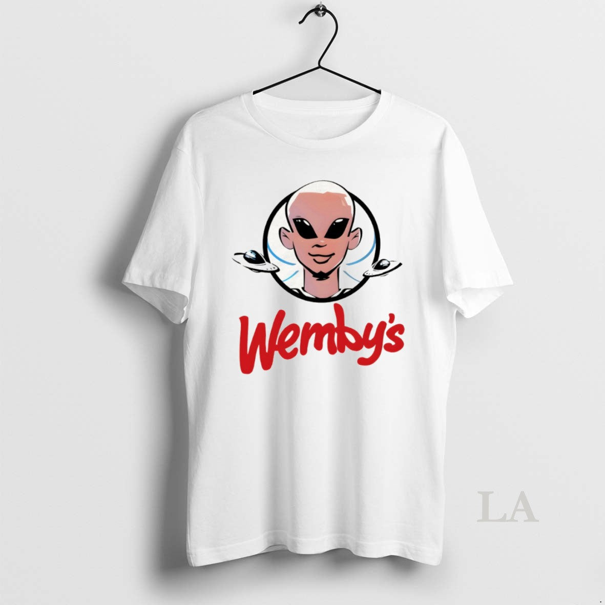 Original Alien Victor Wembanyama San Antonio Spurs Basketball Wendys Logo Unisex T-shirt, Sweatshirt, Hoodie, Long Sleeve Tee - T-Shirt, Sweatshirt, Hoodie