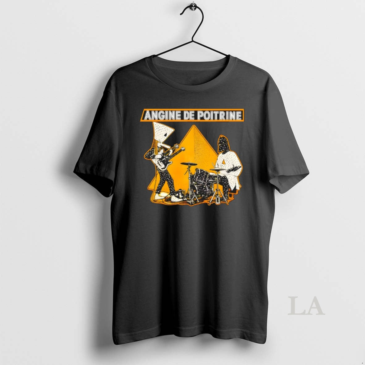 Original Angine De Poitrine Band Dark Gothic Rock Music Unisex T-shirt, Sweatshirt, Hoodie, Long Sleeve Tee - T-Shirt, Sweatshirt, Hoodie