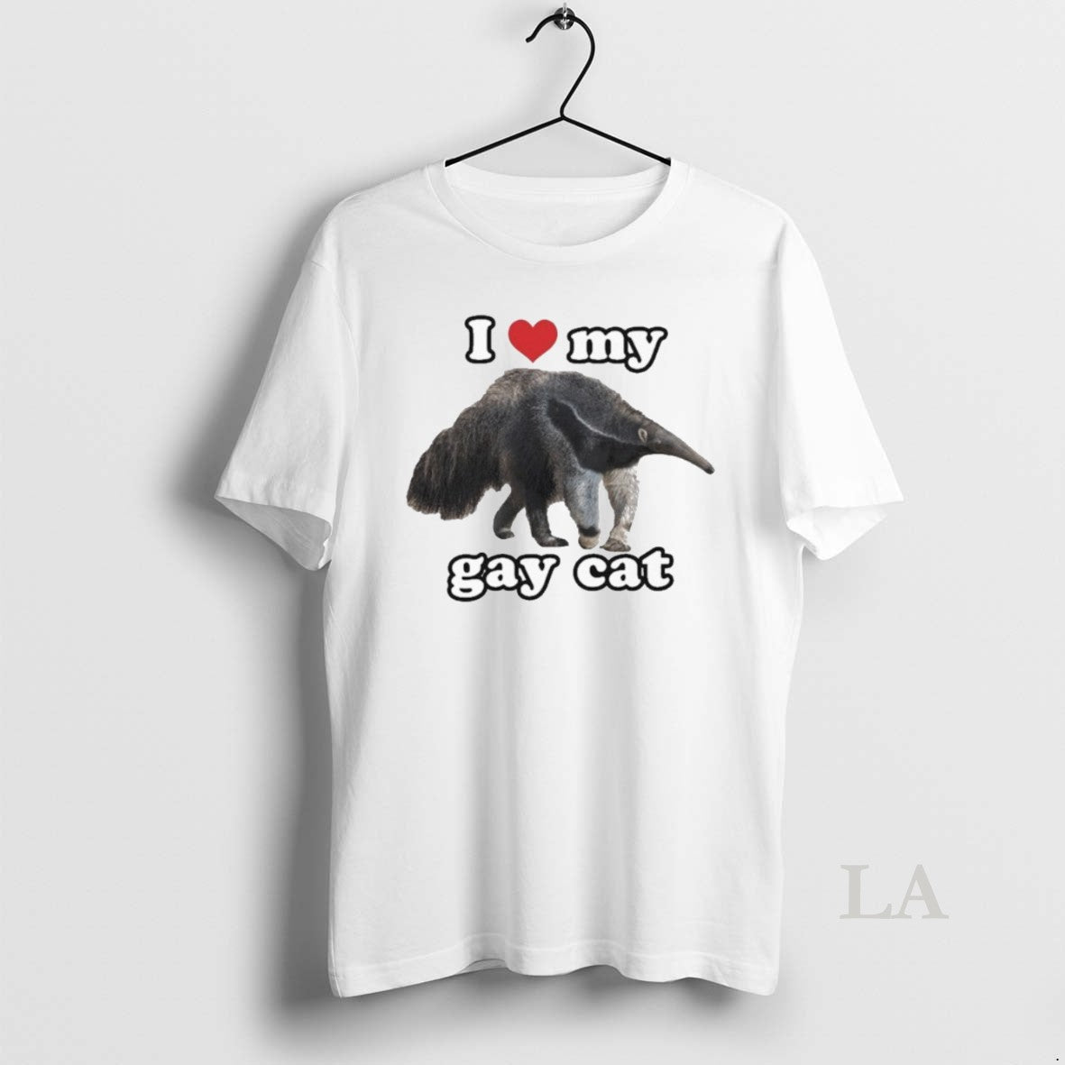 Original Anteater I Love My Gay Cat Shirts Unisex T-shirt, Sweatshirt, Hoodie, Long Sleeve Tee - T-Shirt, Sweatshirt, Hoodie