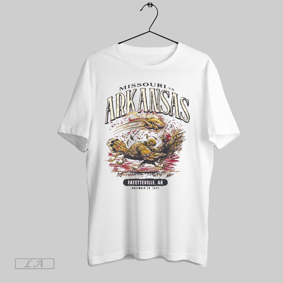 Original Arkansas Razorbacks Vs Missouri Tigers Game Day November 29 2025 Fayetteville Ar Unisex T-shirt, Sweatshirt, Hoodie, Long Sleeve Tee - T-Shirt, Sweatshirt, Hoodie