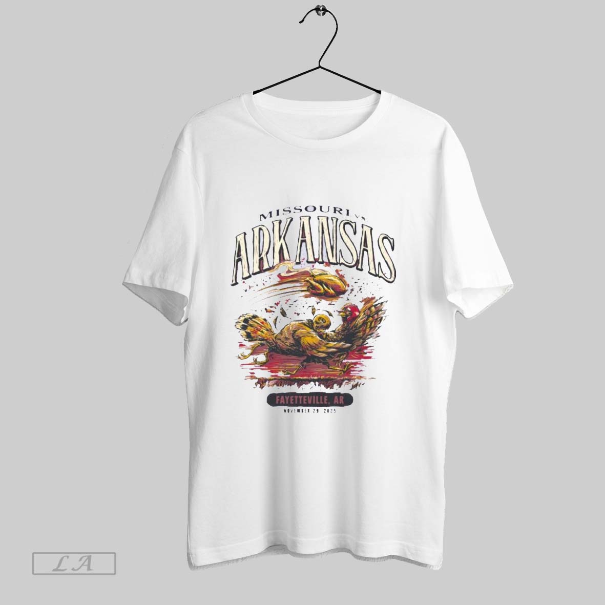 Original Arkansas Vs Missouri Game Day 2025 November 29 Unisex T-shirt, Sweatshirt, Hoodie, Long Sleeve Tee - T-Shirt, Sweatshirt, Hoodie