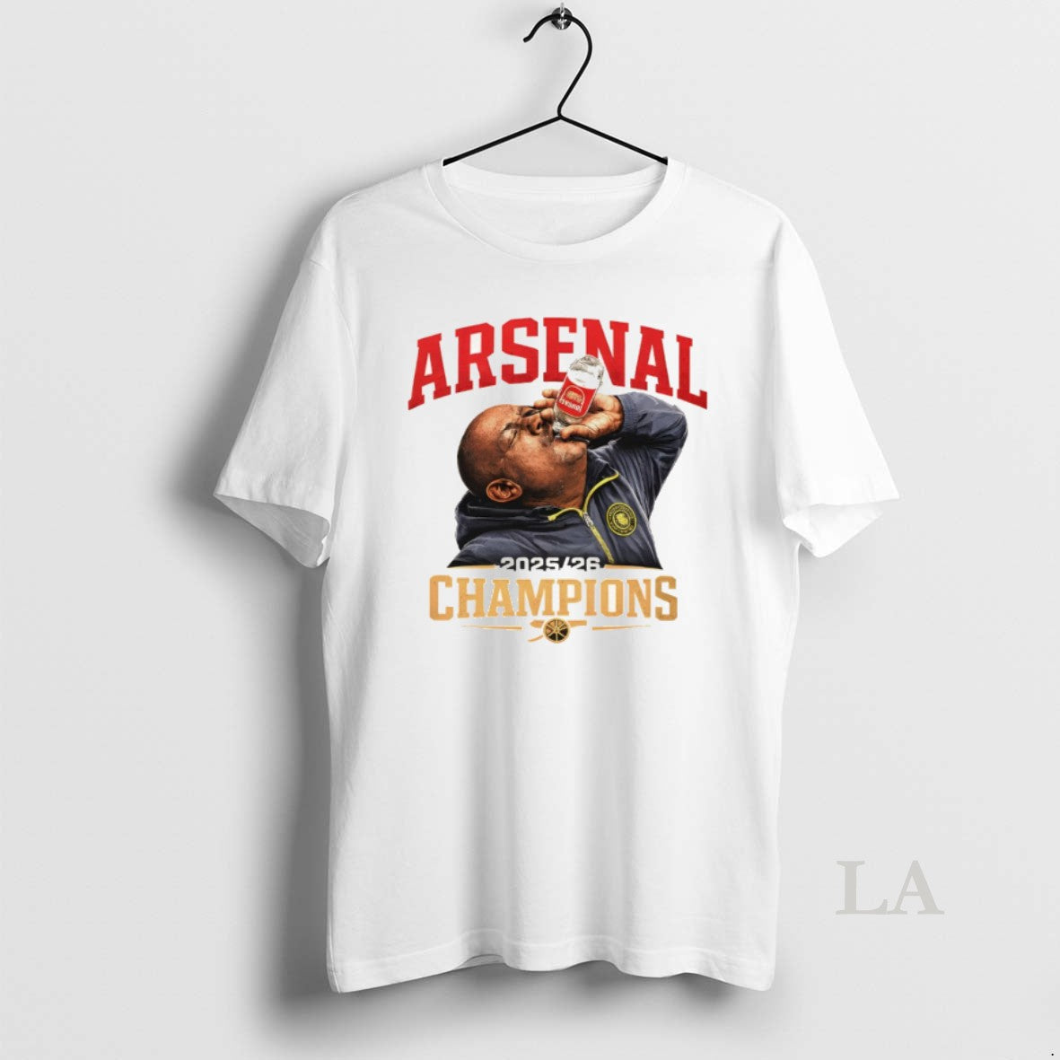Original Arsenal Bottle Meme Premier League Champions - Adult & Kids T-Shirts, Sweatshirts & Hoodies apparel design preview 1