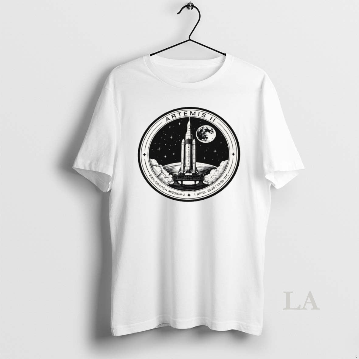 Original Artemis Ii Moon Mission Nasa Space Exploration 1 April 2026 Unisex T-shirt, Sweatshirt, Hoodie, Long Sleeve Tee - T-Shirt, Sweatshirt, Hoodie