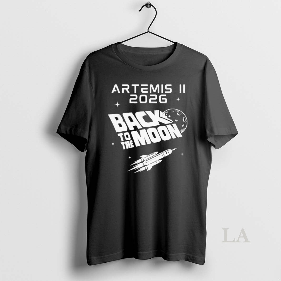 Original Artemis Ii 2026 Back To The Moon Retro Lunar Mission Unisex T-shirt, Sweatshirt, Hoodie, Long Sleeve Tee - T-Shirt, Sweatshirt, Hoodie